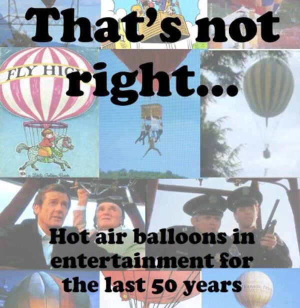 That's Not Right - 50 years of Ballooning in the media